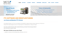 Desktop Screenshot of mcg-service.de