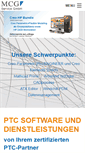 Mobile Screenshot of mcg-service.de